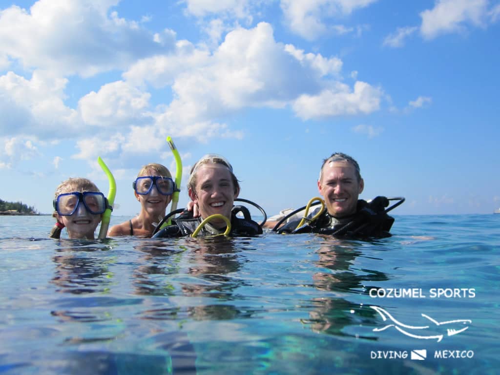 Cozumel Sports family scuba tours